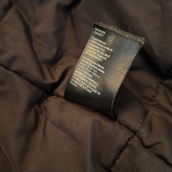 H&M black Winter Jacket - Picture 8 of 9